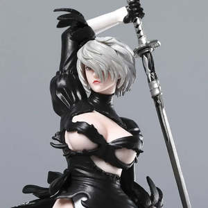 Figurine animatronique en résine et plastique YoRHa No.2 Type B 2B pour NieR Automata, idéale pour les cadeaux de maternité, inspirée de l'animation japonaise - Product Image 2