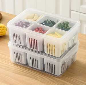 Conteneur de stockage alimentaire en plastique moderne, luxueux, modulaire, décoratif, empilable, gain de place, organisation de la maison, grande capacité - Product Image 5