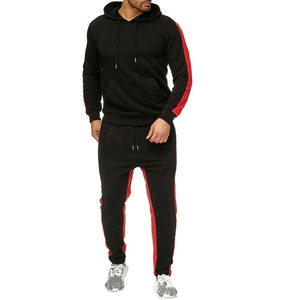 Los chándales más vendidos para hombres, jersey con estampado de rayas personalizado, conjunto de Jogger de manga completa de 2 piezas a precios muy razonables - Product Image 3