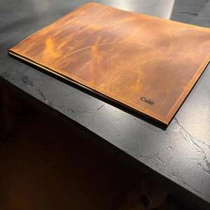 Durable Leather Smell Proof Heavy Duty Comfortable Non-Slip Waterproof Heat Resistant Restaurant Dining <b>Table</b> Placemat - Product Image 2