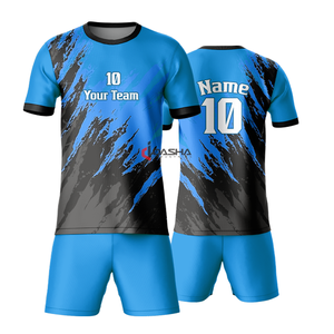 Meilleures ventes : Nouveauté uniforme de football 100 % polyester, tenue d'équipe personnalisée avec logo, fournisseur principal OEM en gros - Product Image 4