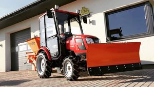 Tracteur agricole à roues Massey Ferguson, moteur 90 CV. - Product Image 3