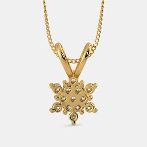 18Kt oro amarillo 0.712 gramos diamante colgante 0,2180 Ct diamantes Acero inoxidable serpiente cadena collar religioso moda colgante - Product Image 2