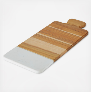 Planche à découper en marbre pour la maison, les restaurants et les hôtels, planche à découper en bois d'acacia naturel de haute qualité et créative - Product Image 1
