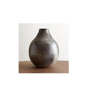 Florero de piso de metal de aluminio de diseño moderno hecho a mano personalizado por fabricante con estilo martillado - Product Image 4