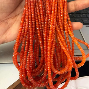 Cuentas Sueltas de Ópalo Natural Mexicano Etíope de Grado AAA, Forma Redonda Facetada, Piedra Preciosa para Joyería, 4-5 mm - Product Image 2