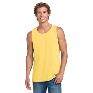 Private Label Men's Tank Tops Gym Sleeveless Cotton Solid Colors Best Quality Fabric Mens Exercise <b>Vest</b> With Sporty Style - Product Image 1