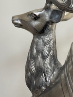 Seau à vin en aluminium, prix d'usine, sur pied, vente chaude, seau à glace en forme de renne, refroidisseur à vin, porte-champagne