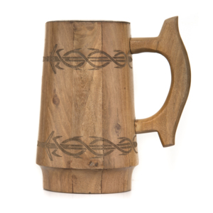 Indian Factory Manufacturer Mango Wood Stainless Steel 500ML Beer <b>Mugs</b> Eco-Friendly High <b>Thermal</b> Insulation Customizable Logo - Product Image 4