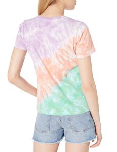 T-shirt Streetwear hip hop pour femmes, t-shirt surdimensionné 100% coton avec logo personnalisé, vente en gros de vêtements délavés à l'acide - Product Image 4