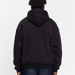 Precio de fábrica, venta al por mayor, sudaderas con capucha en blanco, Jersey OEM de alta calidad, Sudadera con capucha de peso pesado para hombres, Sudadera con capucha de gran tamaño bordada personalizada - Product Image 4