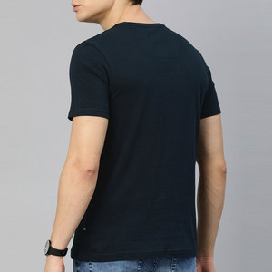 Bonne qualité Hommes T-Shirt Coton Polyester Hommes T-Shirt Nouveau Style Couleur Personnalisée Durable Hommes T-Shirt - Product Image 2