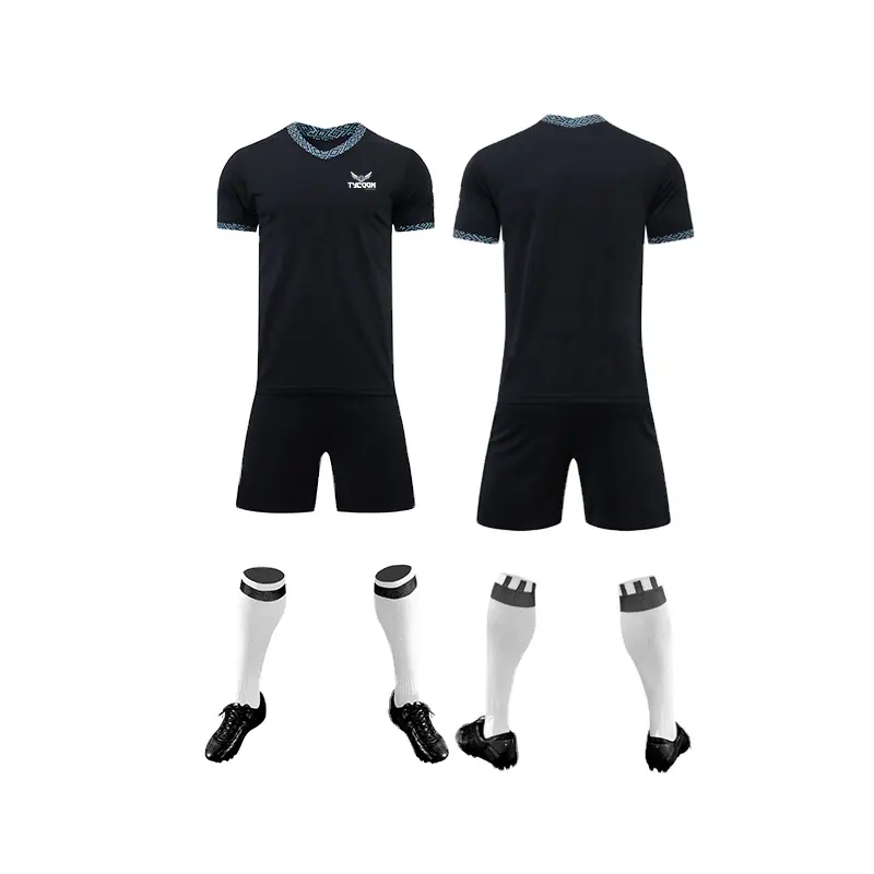Camisa de futebol personalizada e esportiva, kits de equipe de futebol sapato original uniforme de futebol