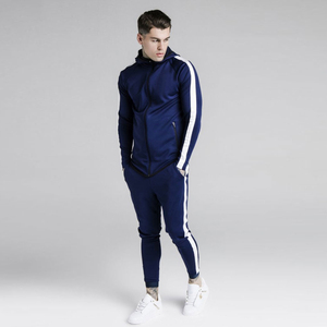 Ensemble survêtement polaire zippé personnalisé pour homme – Veste à capuche et pantalon – Idéal pour le sport, la course à pied, le jogging et le streetwear tendance – Fabricant - Product Image 2