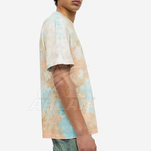 Diseña tus propias camisetas tie dye a precio mayorista, servicio OEM, fabricante, MOQ bajo, camisetas tie dye para hombre - Product Image 2