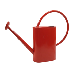 Regadera de estilo Vintage para el hogar, plantas de vivero y flores, lata de agua de Metal galvanizado para suministros de jardín - Product Image 4