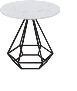 Mesa de centro de hierro negro con marco de Metal, mesa de té, sala de estar - Product Image 2