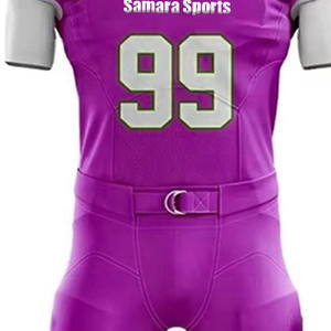 Uniformes de football américain de la plus haute qualité pour les vêtements d'entraînement Uniforme de maillot et de short de football américain cousus de haute qualité - Product Image 5