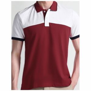 เสื้อโปโลสำหรับผู้ชายเสื้อกอล์ฟผ้าโพลีเอสเตอร์/ ผ้าฝ้ายปรับแต่งฤดูร้อนได้มีขนาดพิเศษพิมพ์ลาย - Product Image 4