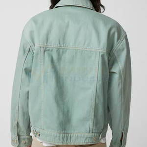 Chaqueta de Mezclilla Casual para Hombre, Ropa de Invierno, Color Personalizado, Chaqueta de Mezclilla a la Moda, Corte Ajustado - Product Image 3