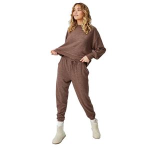 Offre Spéciale Design personnalisé Haute Qualité Femmes Pantalons de Survêtement femme pas cher en gros pantalons de survêtement femme pantalons de survêtement et ensemble à capuche - Product Image 5