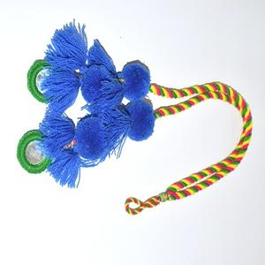 14ซม. ห้าชั้นกระเป๋าโพลีเอสเตอร์สีสันสดใสพู่ห้อยผ้าฝ้ายตกแต่งสวยงามแบบ DIY พู่ห้อยสำหรับกระเป๋า - Product Image 2