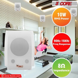5Core Outdoor <b>Speakers</b> Stereo In Wall 100W Peak Passive Home Audio <b>System</b> - Product Image 6