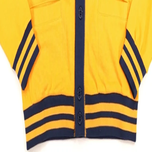 Suéteres cárdigan informales amarillos personalizados - Product Image 2