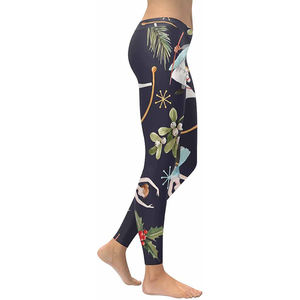 Dernier design imprimé Leggings à sublimation pour femmes OEM Leggings de yoga à sublimation dernier style pour femmes Legging pour femmes - Product Image 6