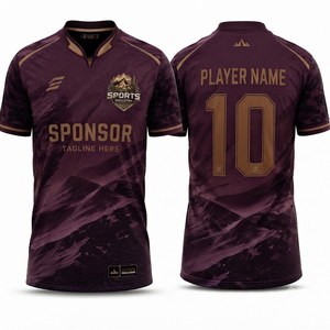เสื้อฟุตบอลทีมพรีเมียมแบบกำหนดเอง OEM เสื้อแข่งฟุตบอล ผ้าโพลีเอสเตอร์น้ำหนักเบา ชุดกีฬาสโมสร ขายส่งจากโรงงานโดยตรง - Product Image 2