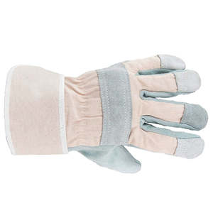 <b>Leather</b> Working <b>Gloves</b> Full Finger Safety Heat Protection Cut Protection General Purpose <b>Gloves</b> - Product Image 5