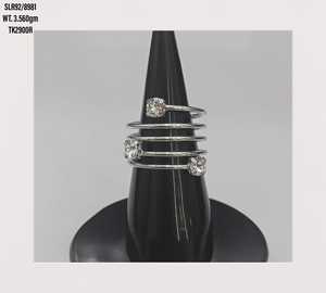 sterling Silver Ring 925 crystal Jewelry Non Fade Waterproof bride ring Wedding Engagement Ring set Women - Product Image 1