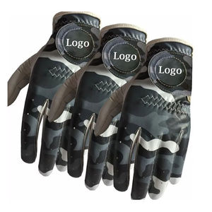 Gants de golf personnalisés de haute qualité avec logo, résistants aux intempéries, en cuir véritable respirant, protection UV, couleurs vives, vente en gros pour le sport - Product Image 5