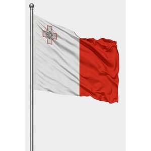 Mástil de Aluminio Digital para Exteriores Personalizado Malta, Opciones en Poliéster Satinado y Seda, para Seguros Automotrices, Educación, Agencias de Viajes - Product Image 1