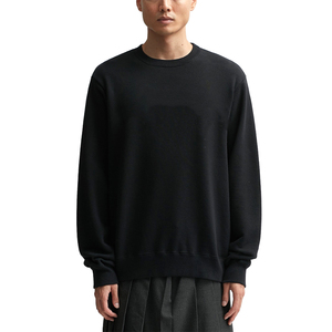 2025 personnalisé surdimensionné coton français éponge polaire sweat pour hommes OEM blanc col rond à capuche épaule tombante luxe hiver - Product Image 3