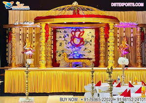 เวทีงานแต่งงานแบบดั้งเดิมของชาวตамиฬ แมนดาปแบบมานาไว งานแต่งงานอินเดียใต้ แมนดาปสไตล์มานาไว แมนดาปงานแต่งงานขนาดใหญ่สไตล์ศรีลังกาในสหราชอาณาจักร - Product Image 5