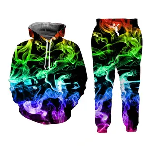 2022 Custom Printing Full Sublimation Design Sport Jogging Tracksuit Mens Top Men Jogger Pants Bottoms Jacket Hoodie Suit