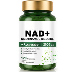 Capsules de resvératrol pur NAD en gros Nicotinamide Mononucléotide Alternative NAD + Booster - Product Image 1