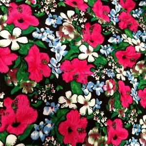 Suave transpirable personalizado 100 viscosa vestido Material Rosa Floral impreso rayón tejido tela - Product Image 5