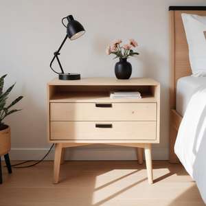 Table d'appoint moderne en bois massif personnalisable pour salle à manger Dernier design de l'exportateur indien durabilité maximale - Product Image 2