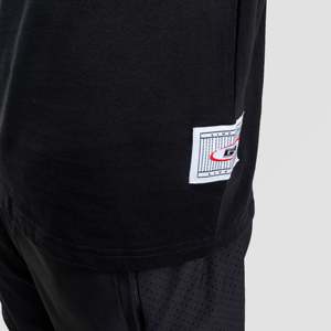 เสื้อยืดโอเวอร์ไซส์สีดำผ้าฝ้าย 100% ลายพิมพ์ดีไซน์เนอร์แบบสกรีนพิมพ์ - Product Image 5