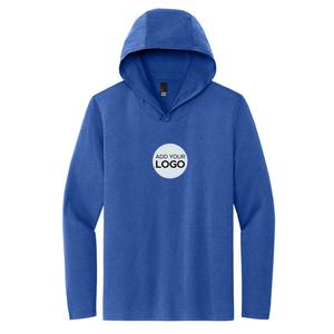 Venta al por mayor de sudaderas con capucha de logotipo personalizado a granel Bella + Canvas Unisex Tri-blend Full-Zip Lightweight Hoodie - 3939 - Product Image 1