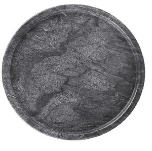 Plaque ronde en marbre noir de haute qualité Nouvelle arrivée Couleur et tailles personnalisées pour la fête 30 cm - Product Image 1