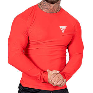 Precio bajo MMA Rash Guard Spandex Poliéster Hecho MMA Rash Guard Alta calidad MMA Rash Guard - Product Image 1