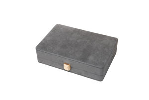 Cajas de joyería de varios anillos de almacenamiento de colección de anillos extensos rectangulares para una organización conveniente - Product Image 6