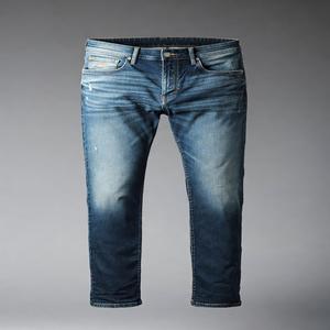 Jeans de Mezclilla Elásticos Rectos de Alta Calidad para Hombre, Corte Ajustado, Formales, Cómodos para Uso Diario, Ecológicos, Impermeables y de Secado Rápido - Product Image 5
