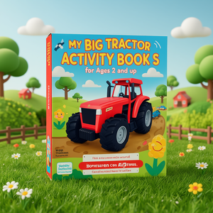 My Big Tractor Activity <b>Book</b> for Ages 2 and up - Product Image 3