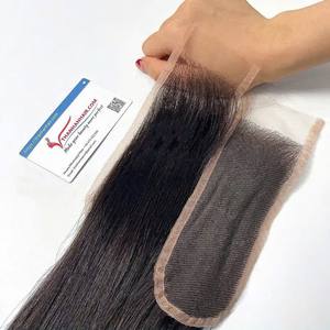 Extensiones de Cabello Humano Vietnamita al por Mayor: Cierre de Encaje HD Crudo y Frontal 2x6, Disponible en Stock - Product Image 4