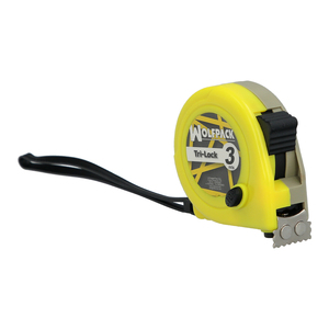 Metro a nastro magnetico giallo con freno 3 metri / 16 mm. - Product Image 1