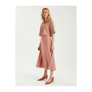 Falda Midi de Viscosa BGN para Mujer, Modelo S23S165, Turquía - Product Image 3